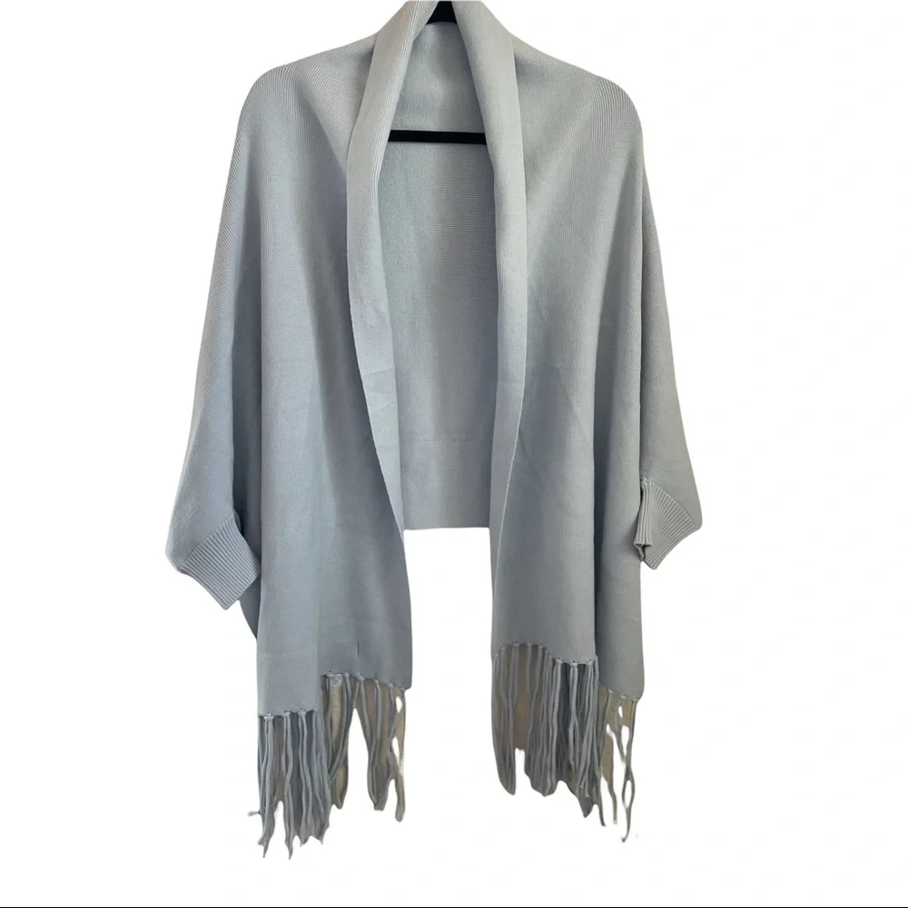 Mer Sea Women’s Sky Blue Kimono Sweater One Size - Picture 1 of 6